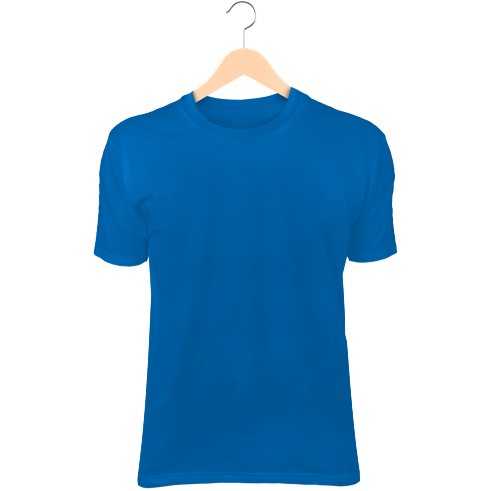 Isolated blue t-shirt png