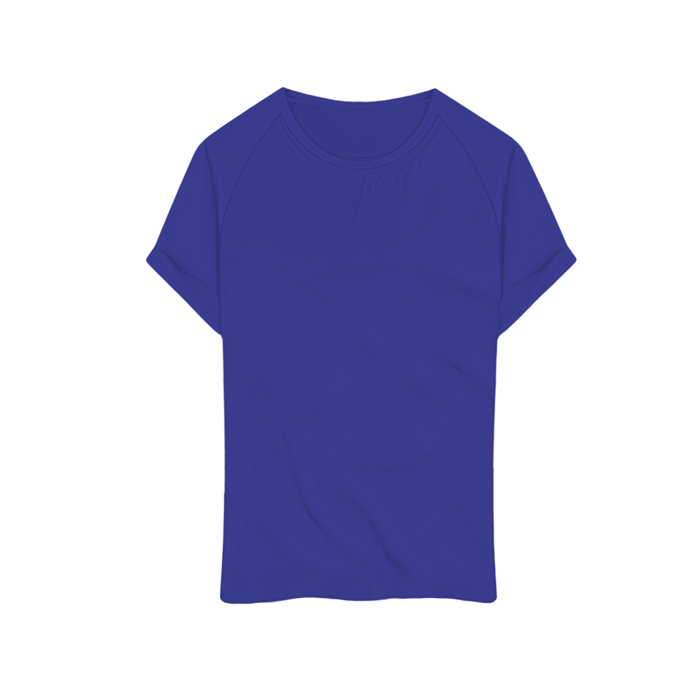 bleu t chemise png