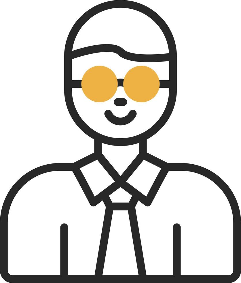 Professor Vector Icon Design