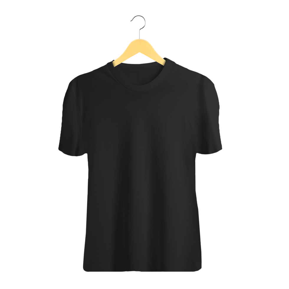 camiseta preta png