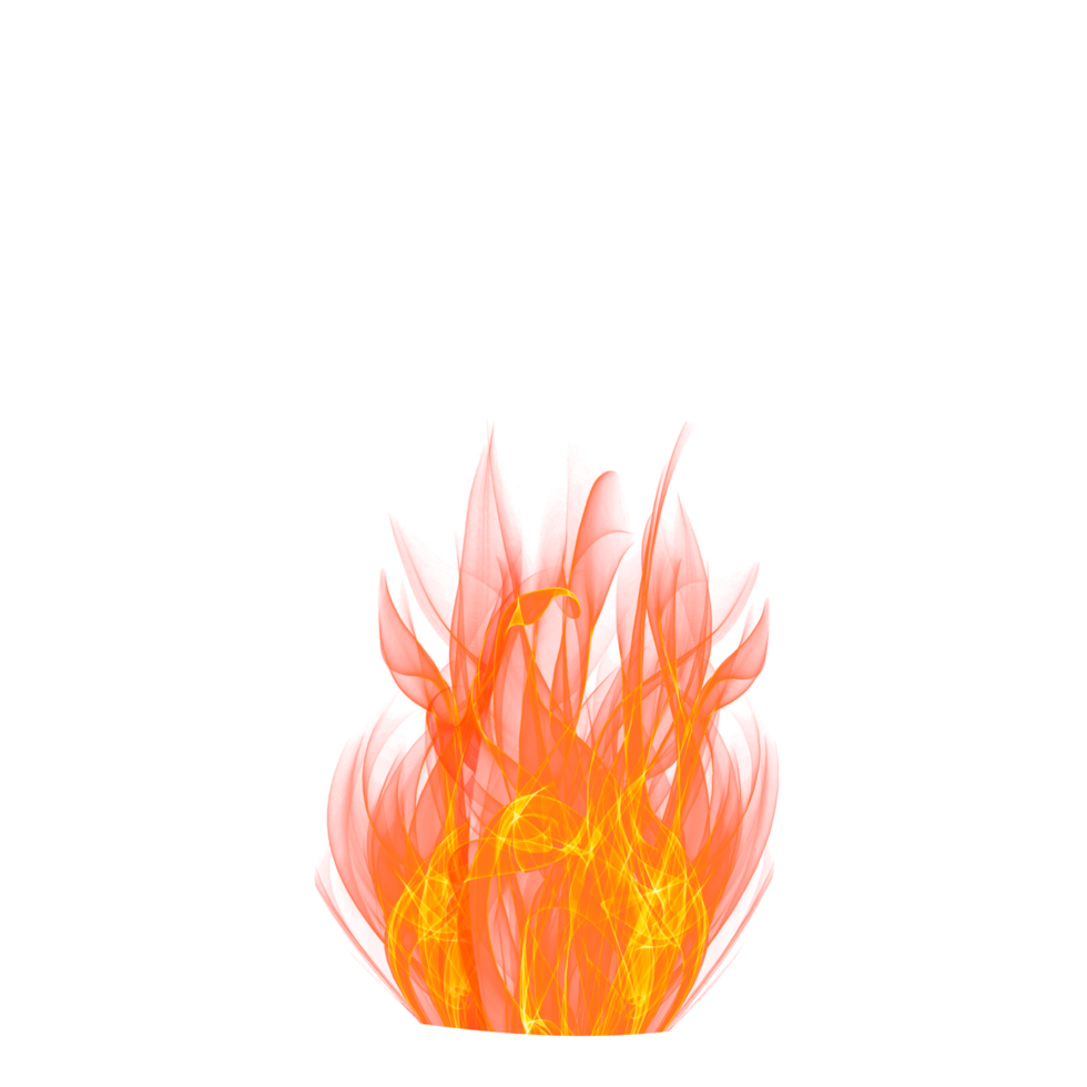 transparent fire flame png