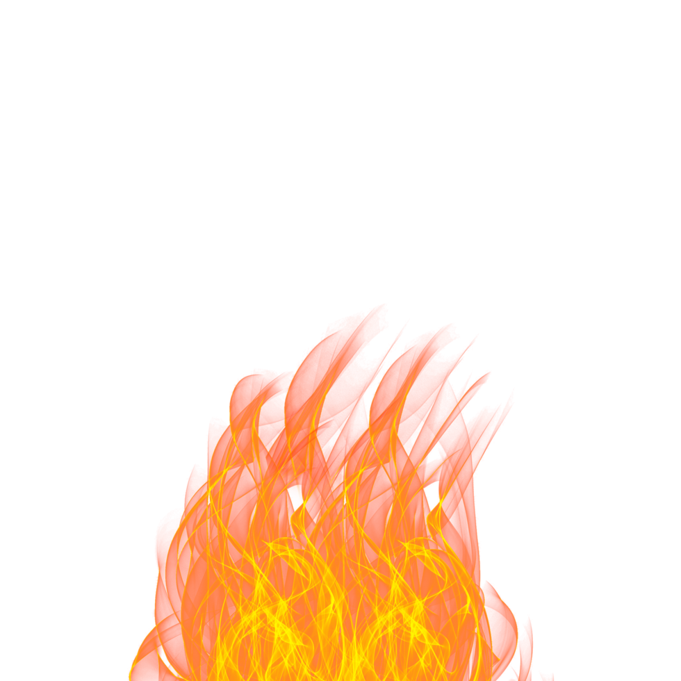 transparent fire flame png