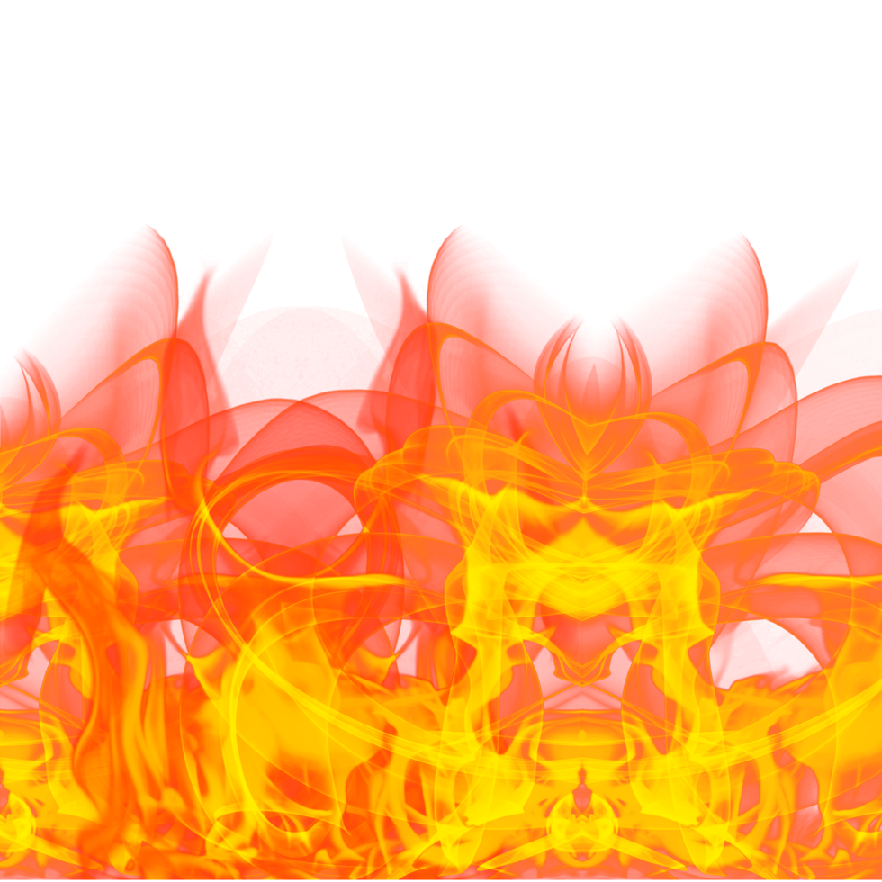 transparent fire flame png