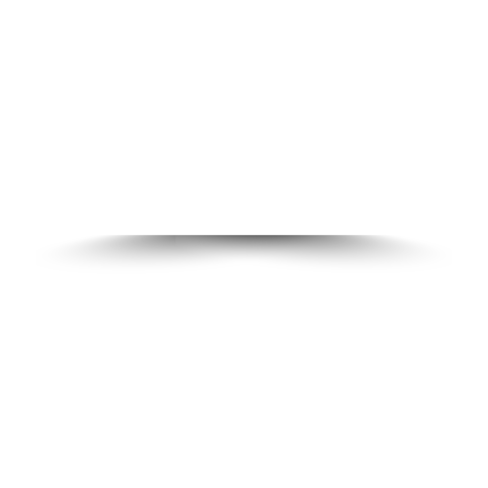 realistic line shadow png