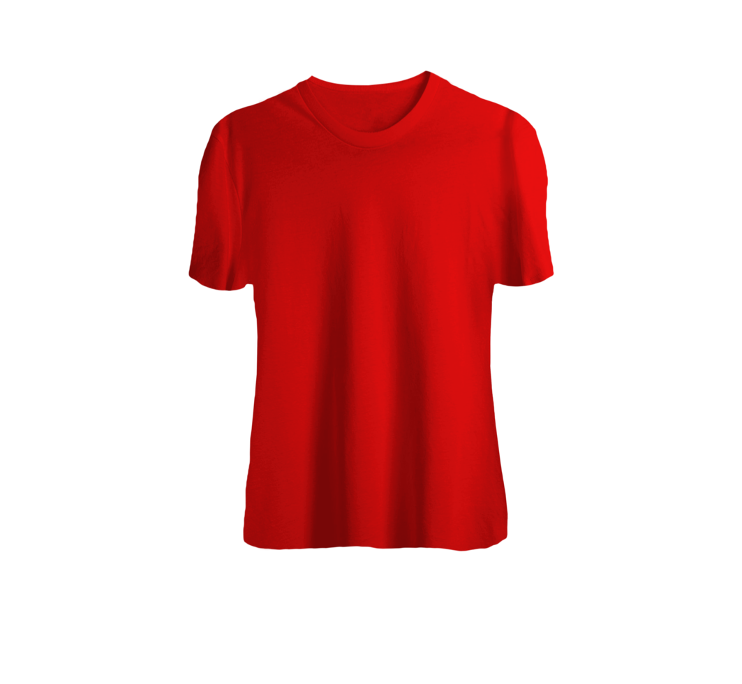 transparent red png t shirt