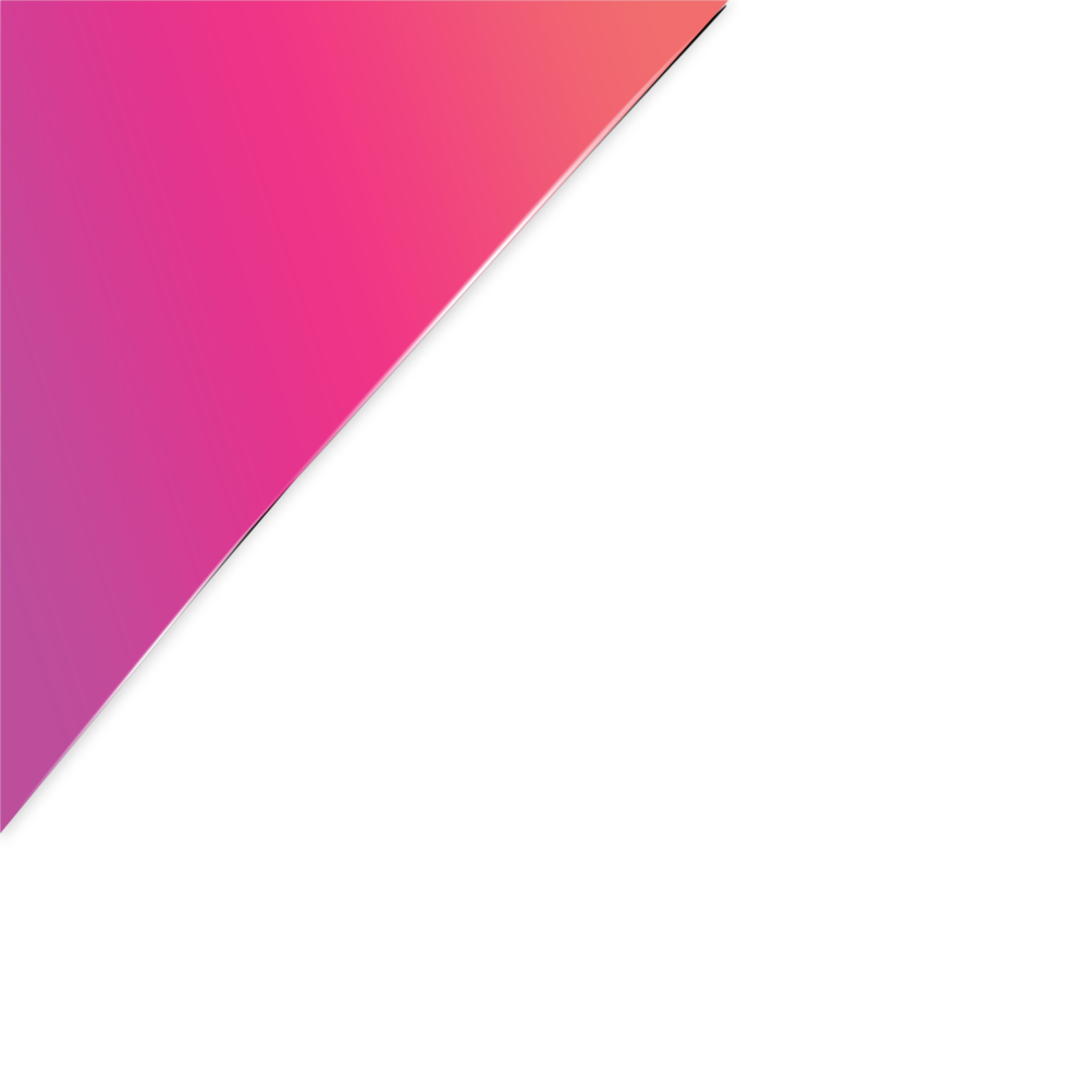 pink corner gradient shape png