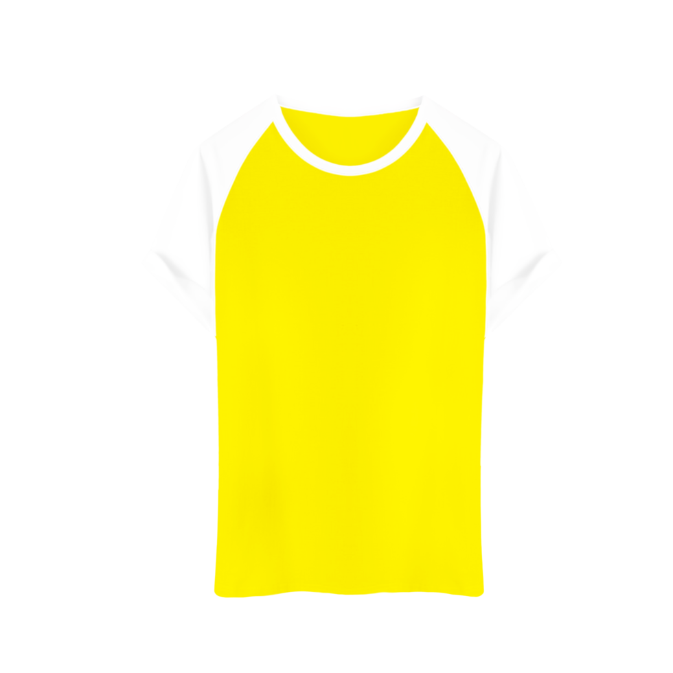 t-shirt jaune png