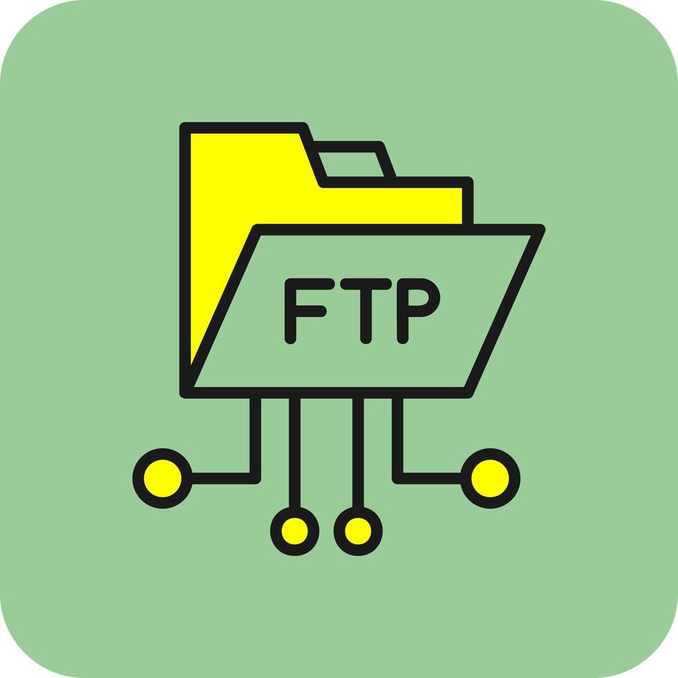 Ftp Vector Icon Design
