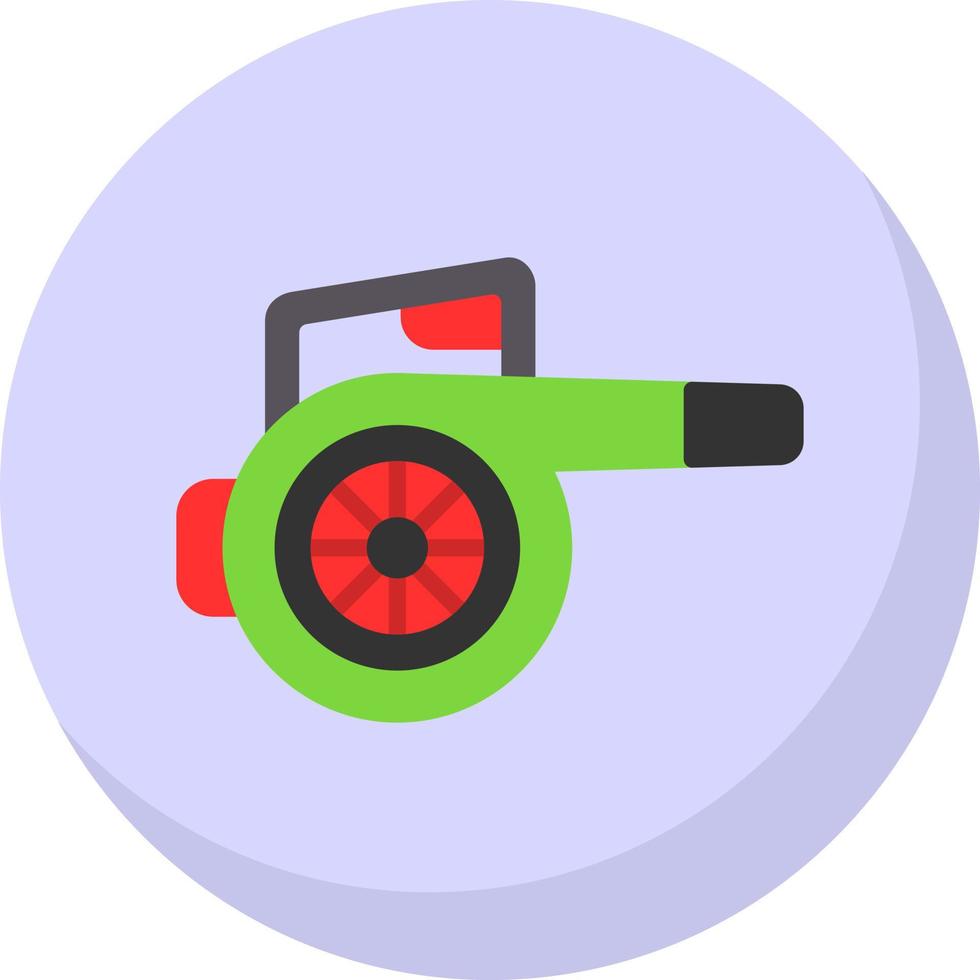 Air Blower Vector Icon Design