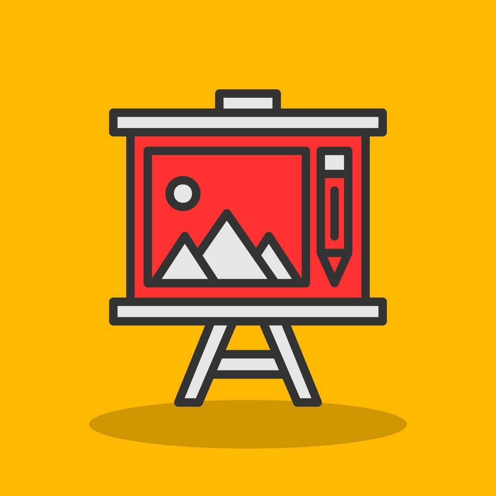 Canvas Vector Icon Design