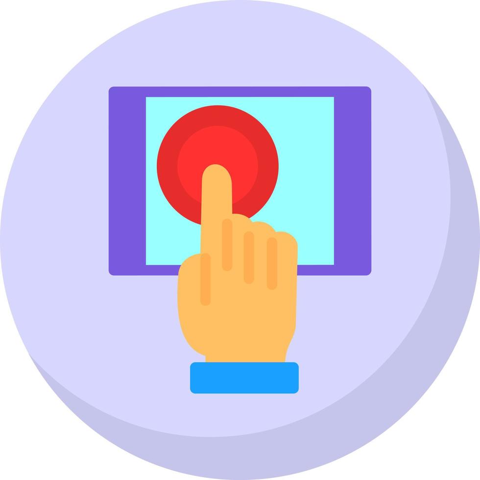 Touch Screen Vector Icon Design