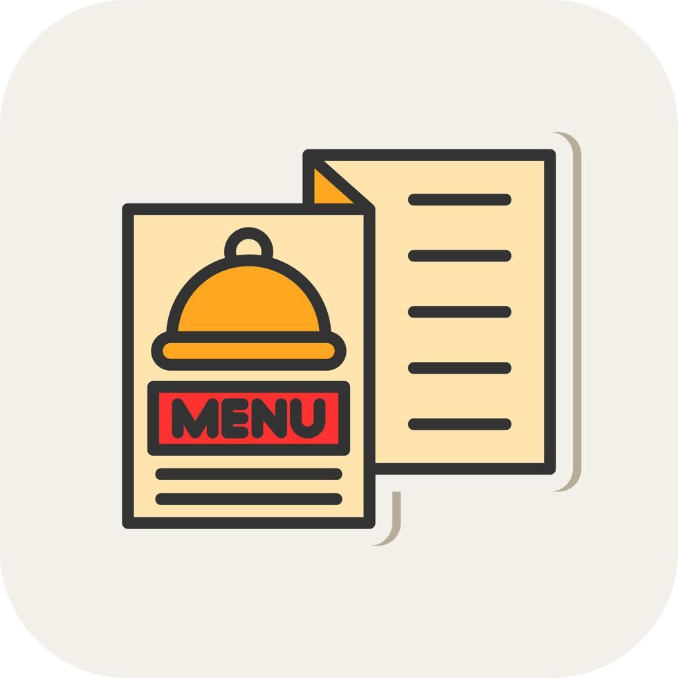 Menu Vector Icon Design