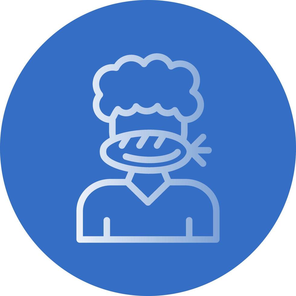 Eating Vector Icon Design