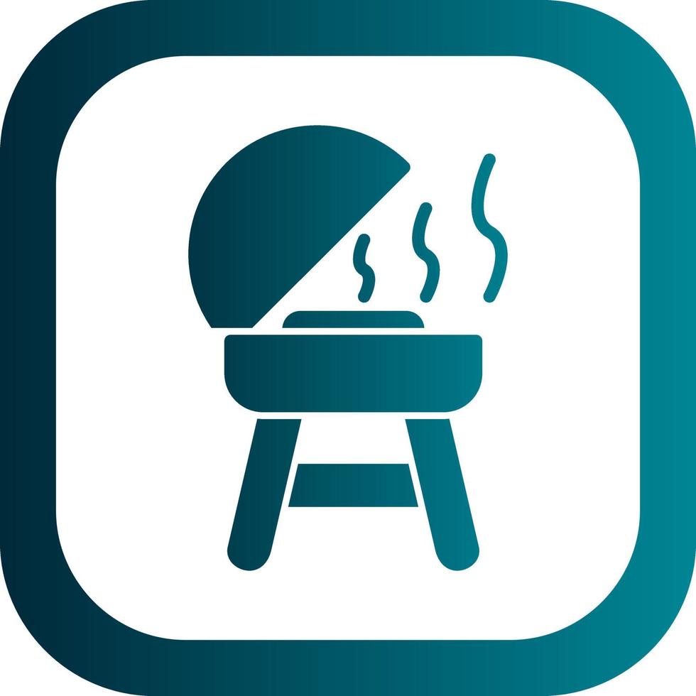 Grill Vector Icon Design