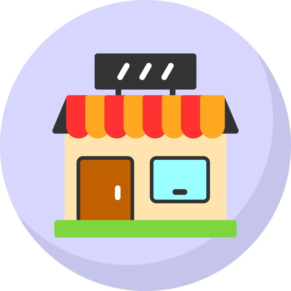 diseño de icono de vector de tienda