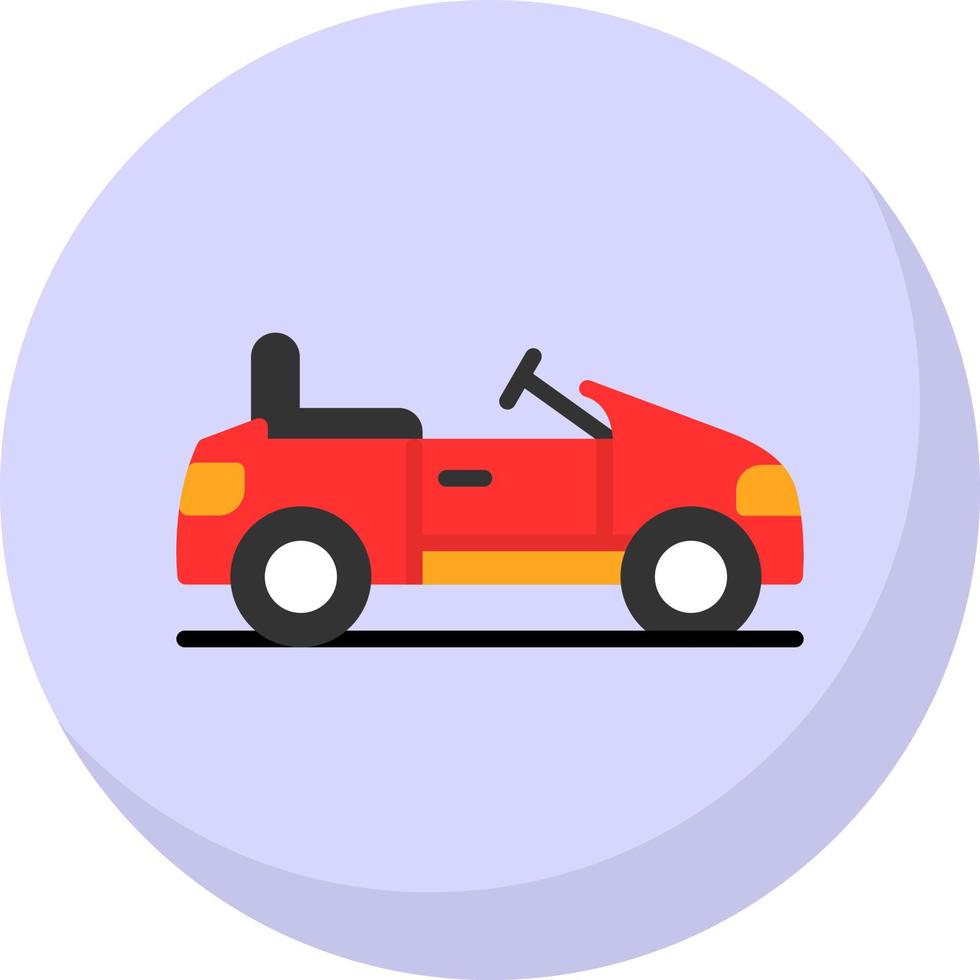 Kiddie Ride Vector Icon Design