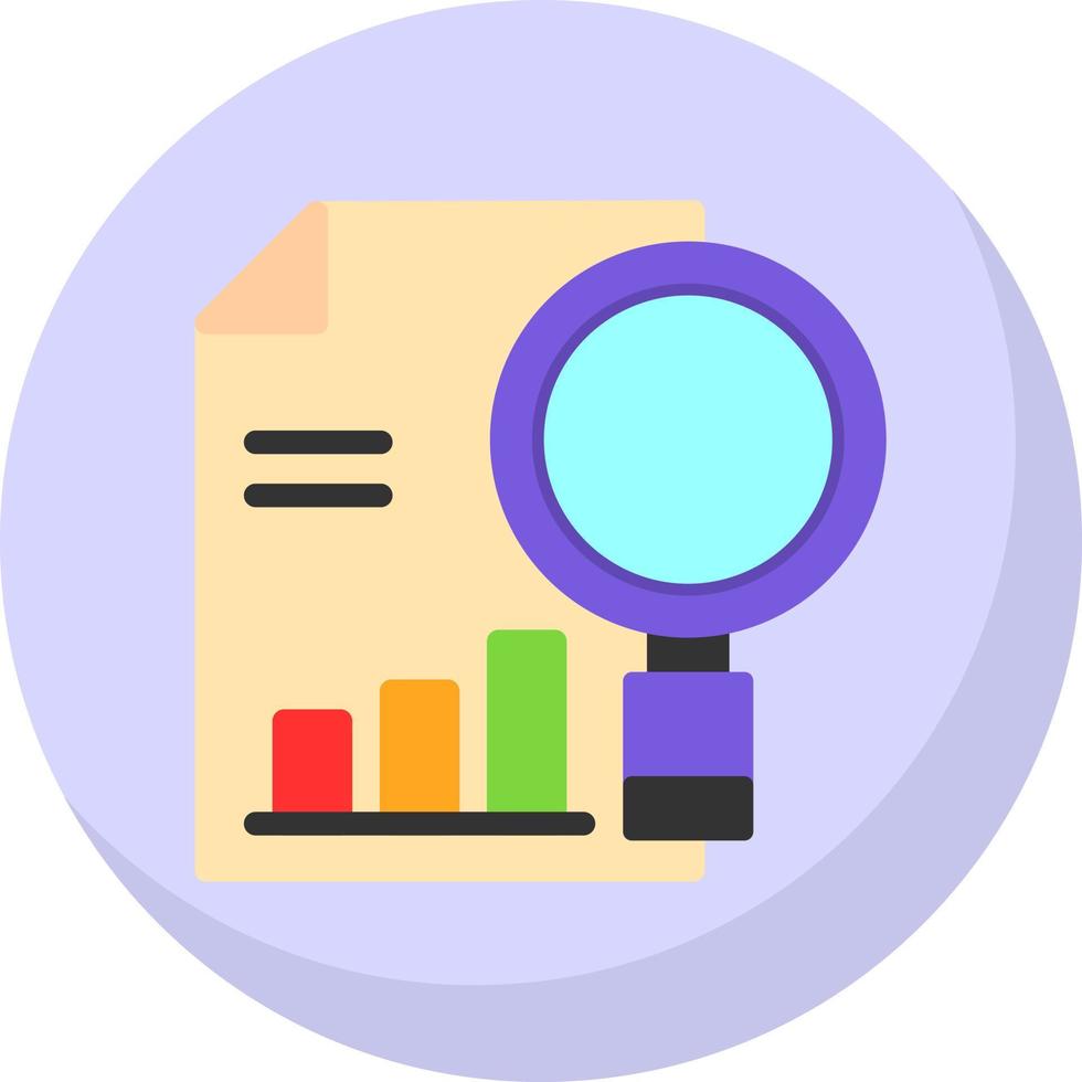 Research Vector Icon Design