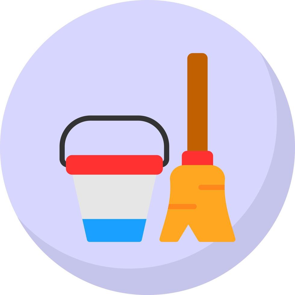 Cleaning Tools Vector Icon Design