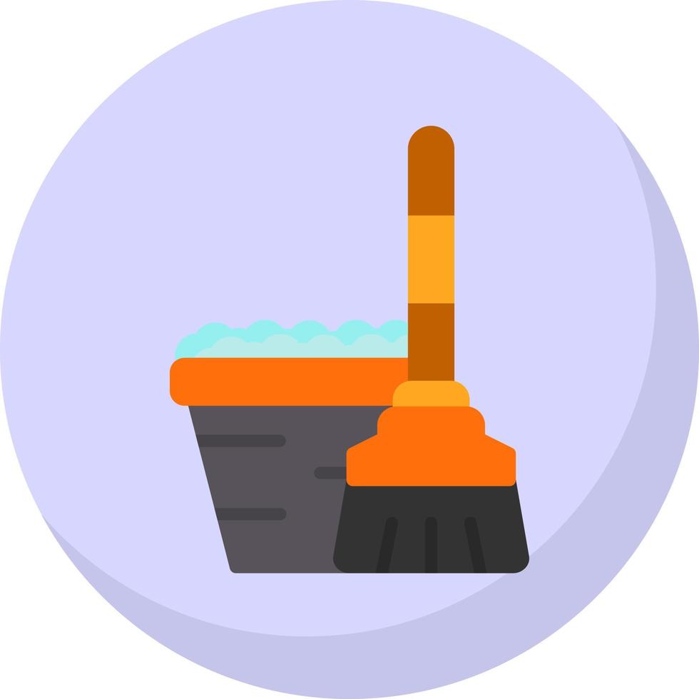 Mop Vector Icon Design