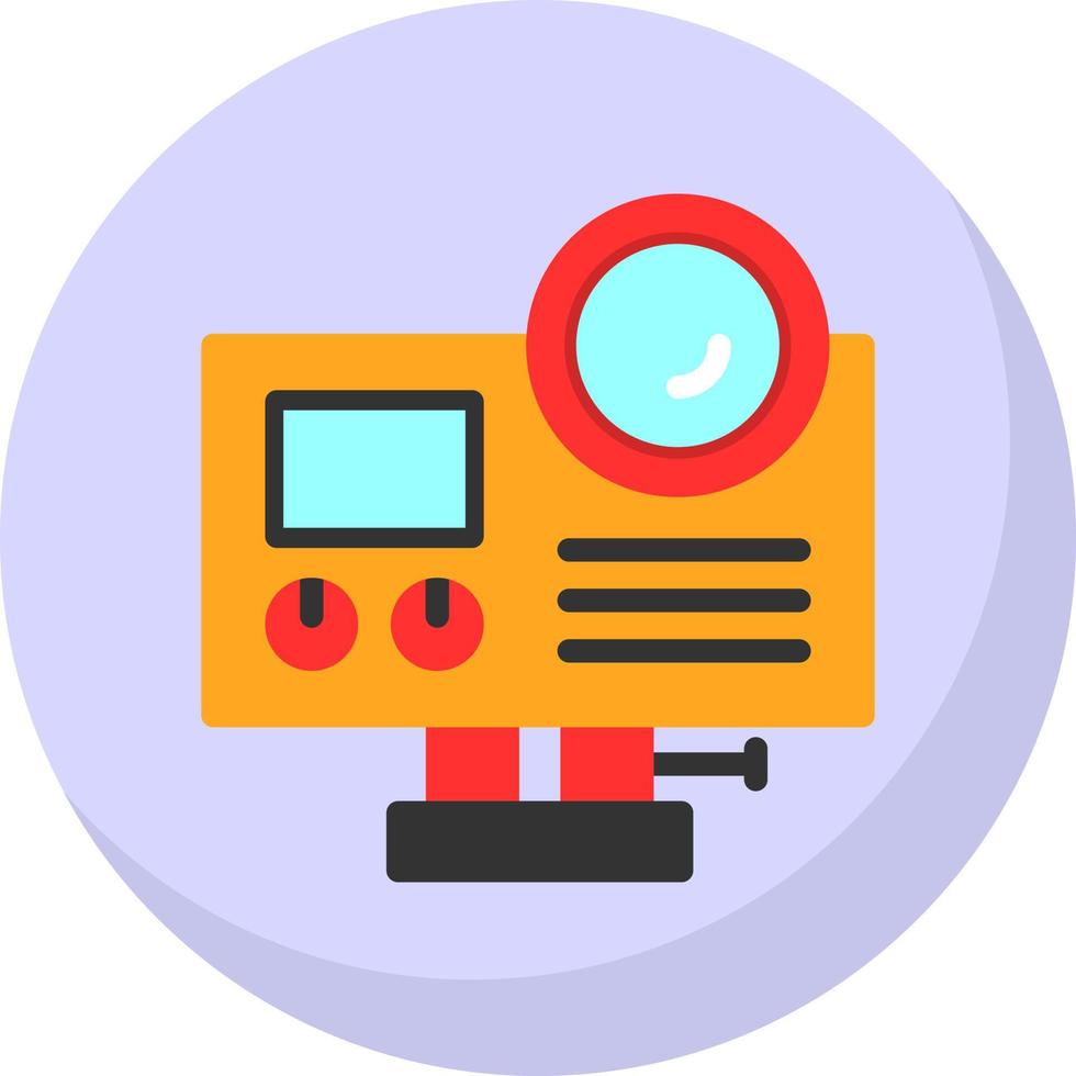 Action Camera Vector Icon Design