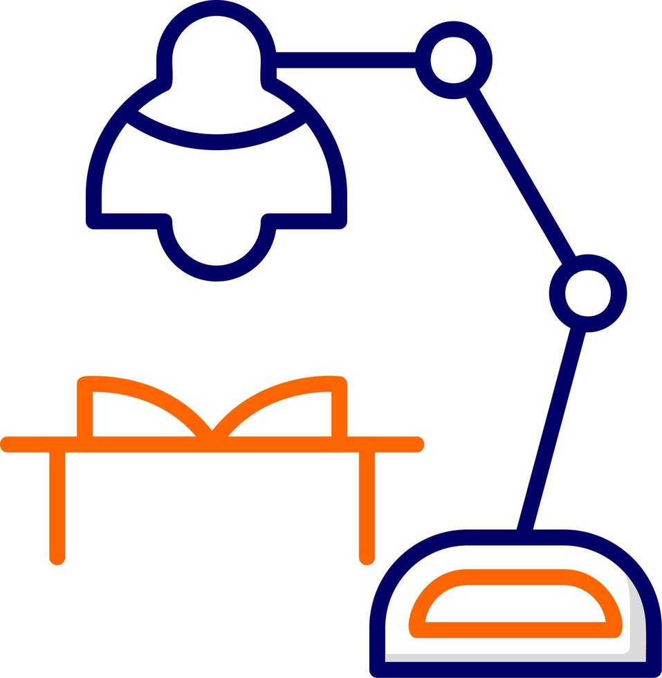 Table Lamp Vector Icon