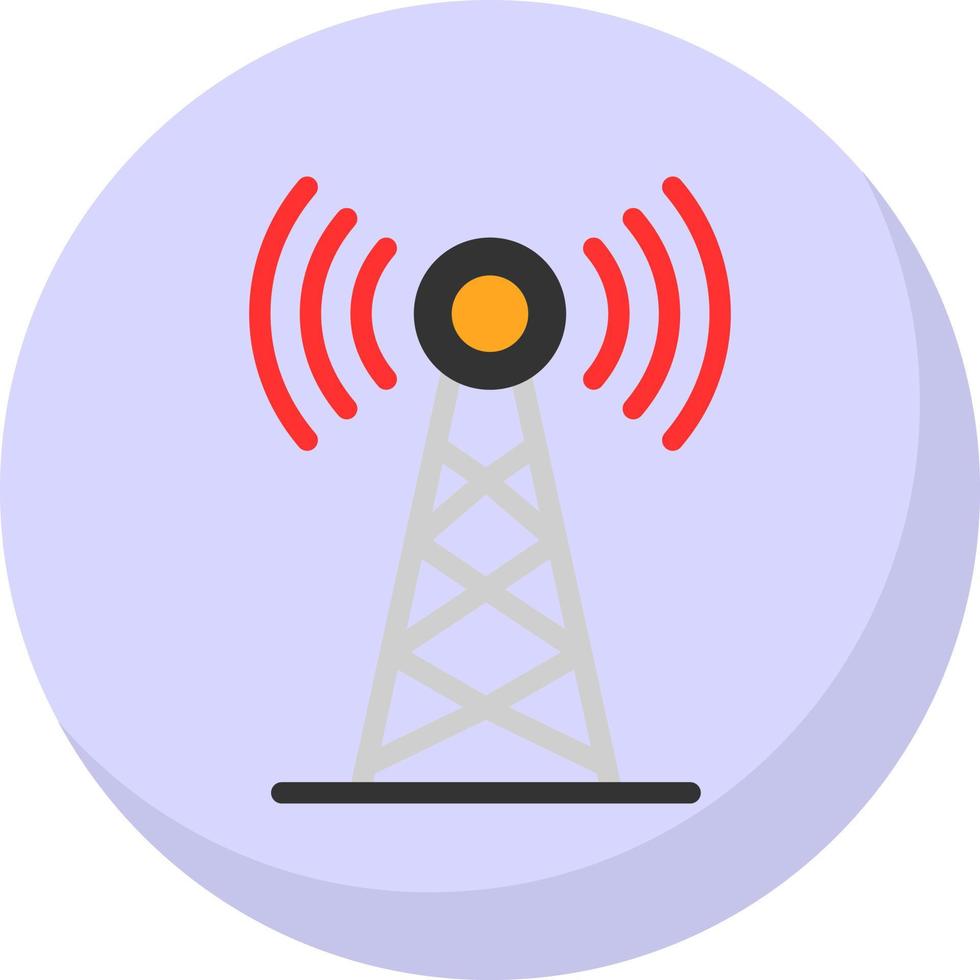 diseño de icono de vector de torre celular