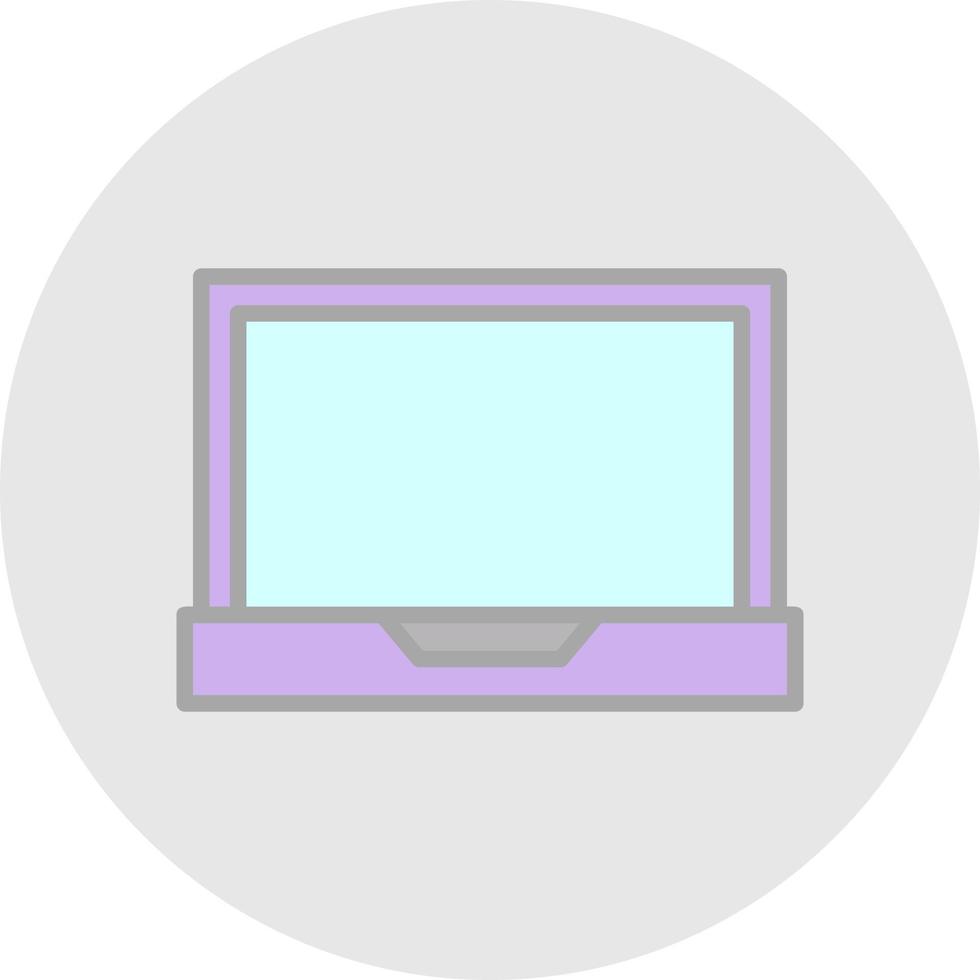 Laptop Vector Icon Design