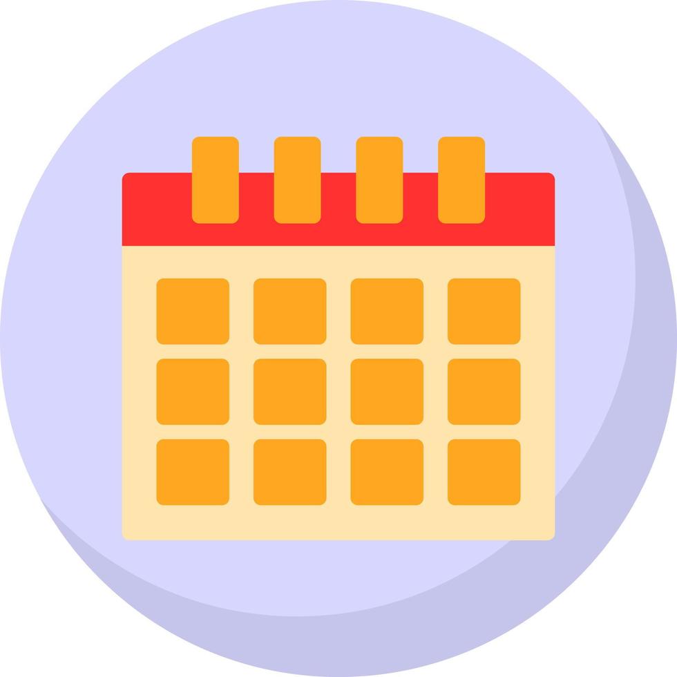 Calendar Vector Icon Design