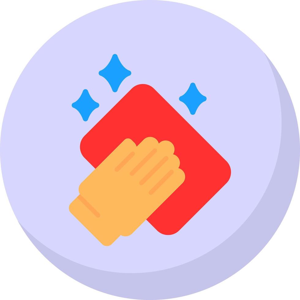 Wipe Vector Icon Design