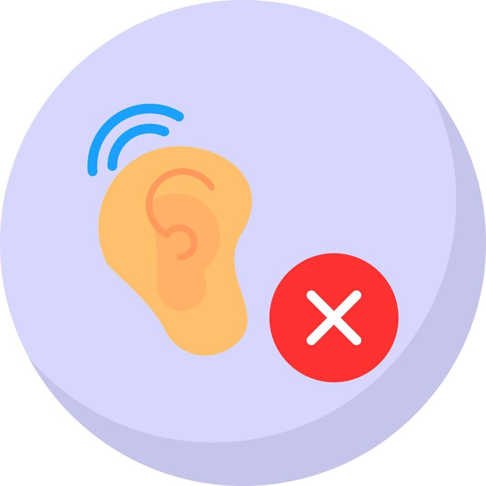 Deaf Vector Icon Design