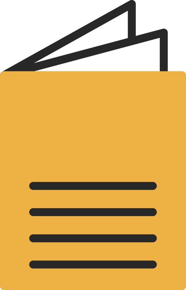 Magazine Vector Icon Design