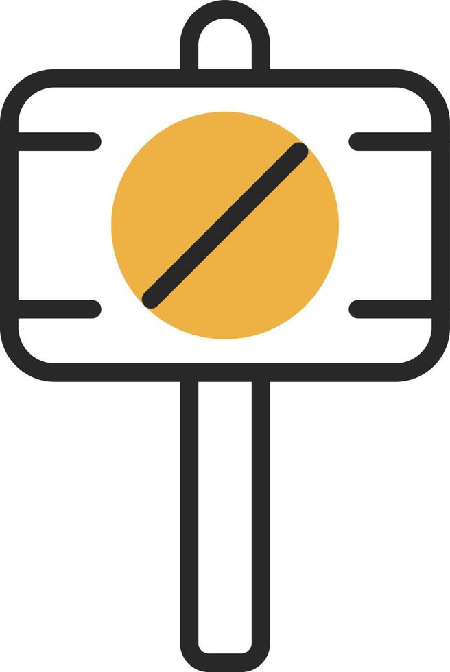 diseño de icono de vector de manifestación