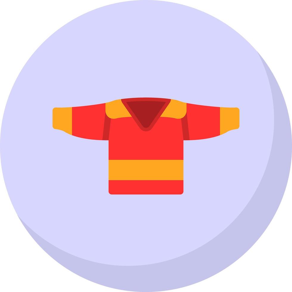 Hockey Jersey Vector Icon Design