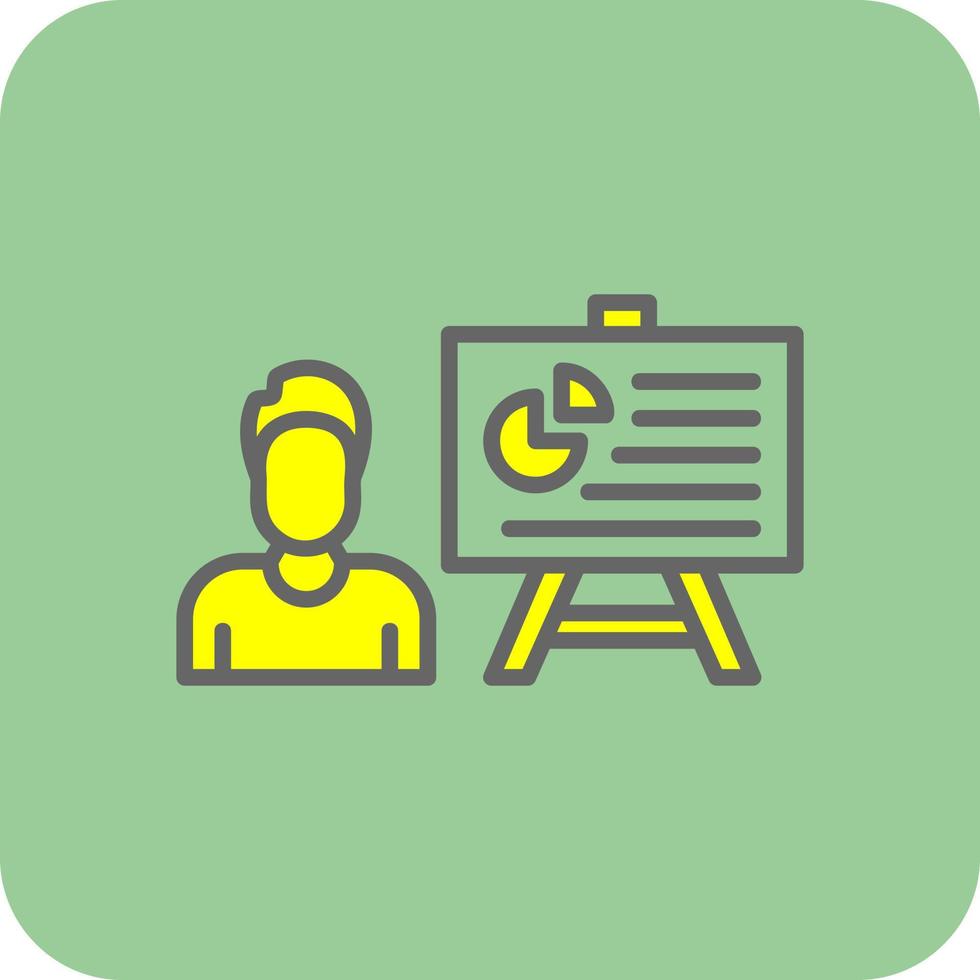 Presentation Vector Icon Design
