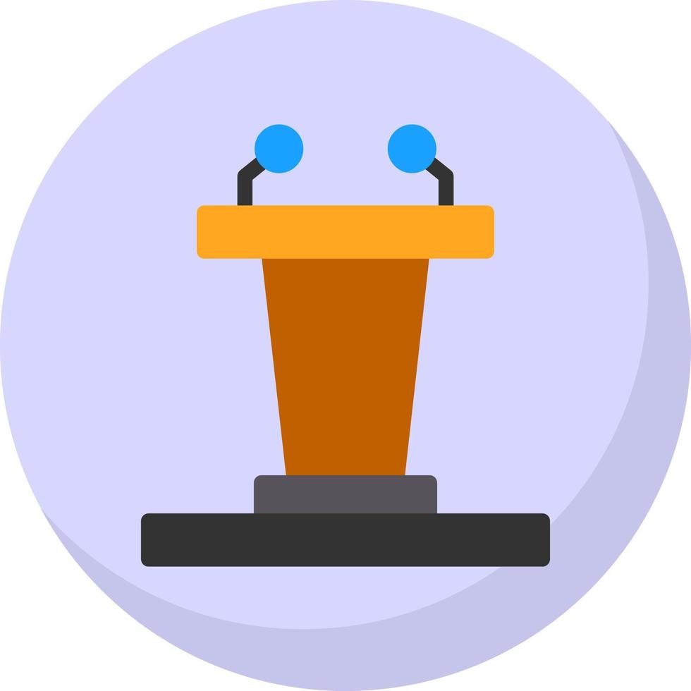 Podium Vector Icon Design