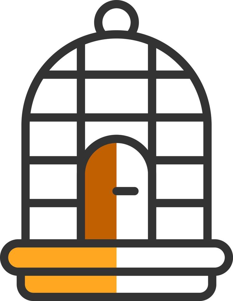 Birdcage Vector Icon Design