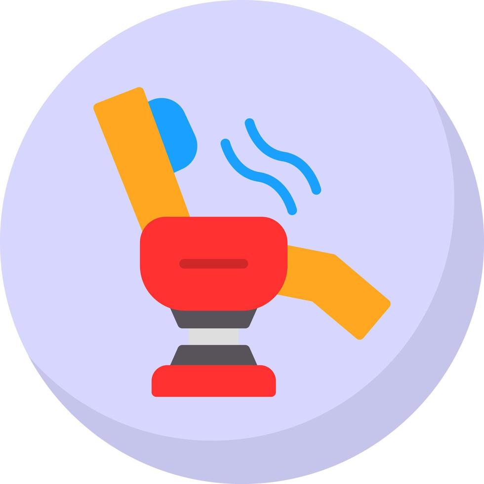 Massage Chair Vector Icon Design