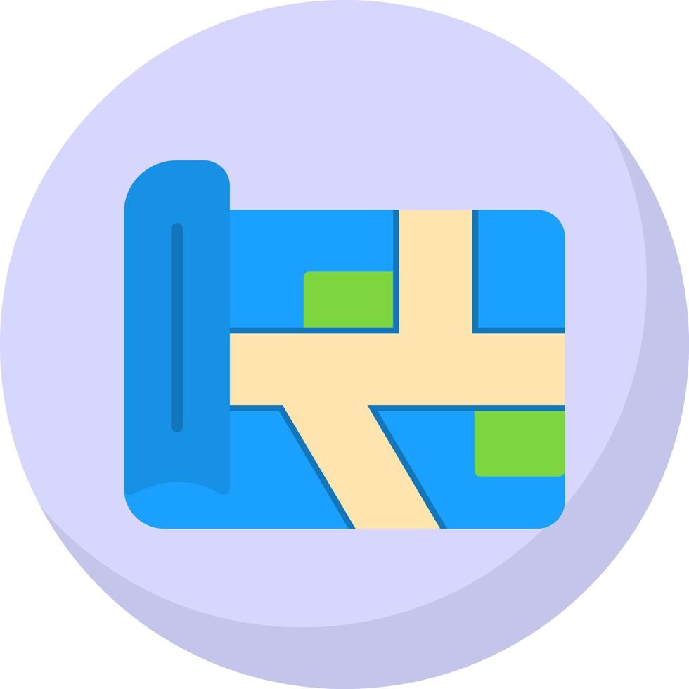 Map Vector Icon Design