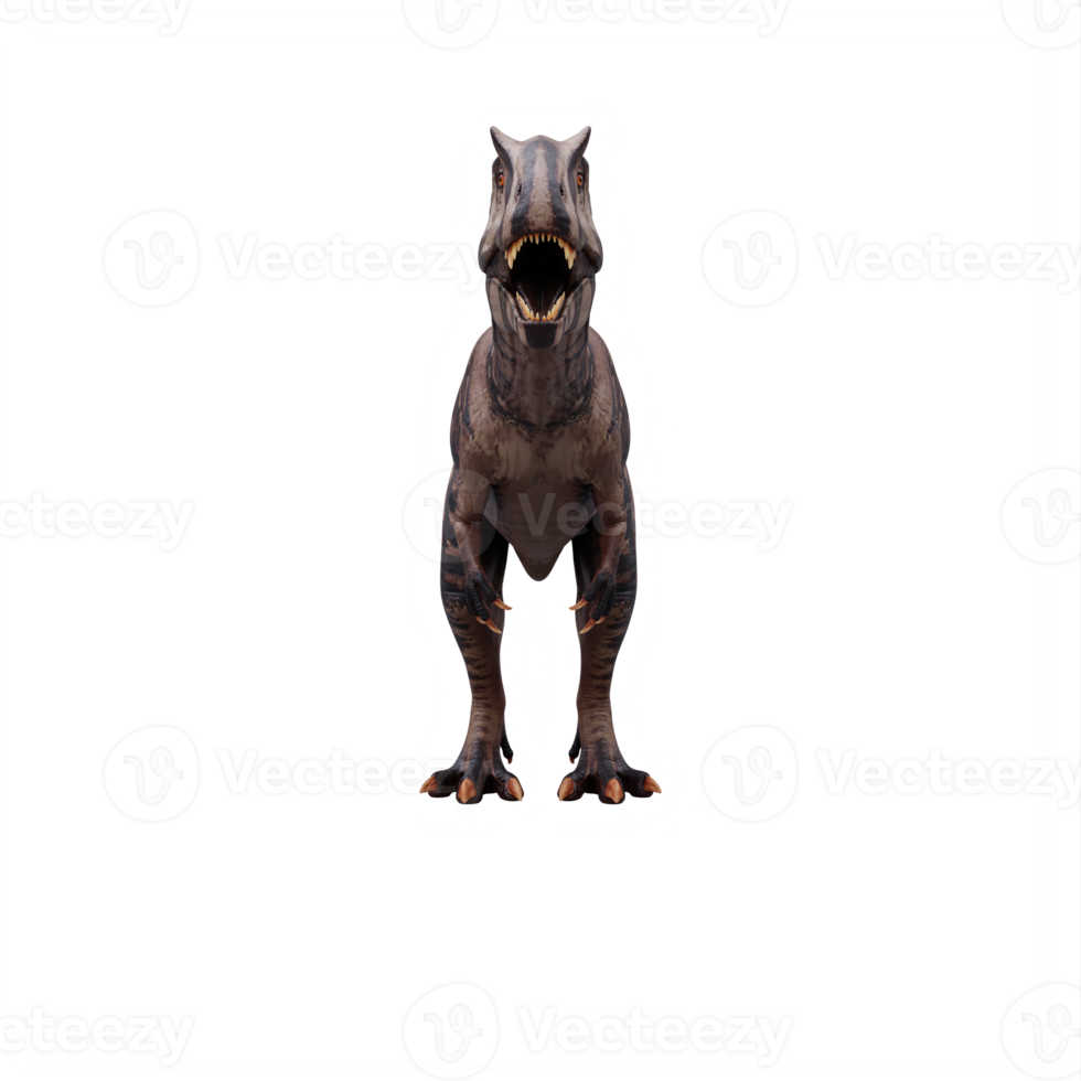 3d metriacanthosaurus isolated png