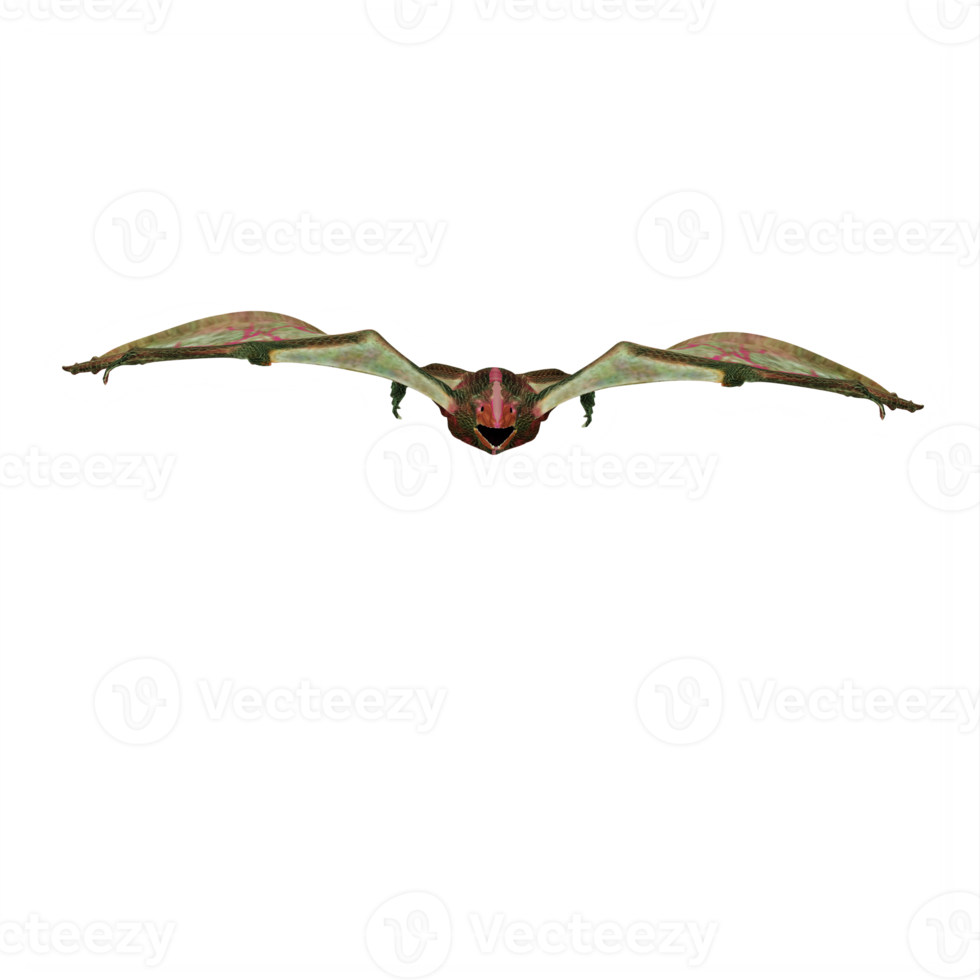 3d pterodáctilo dinossauro png