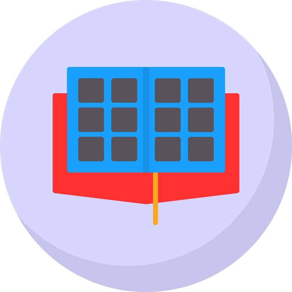 Yearbook Vector Icon Design