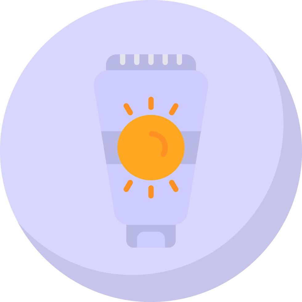 Suncream Vector Icon Design