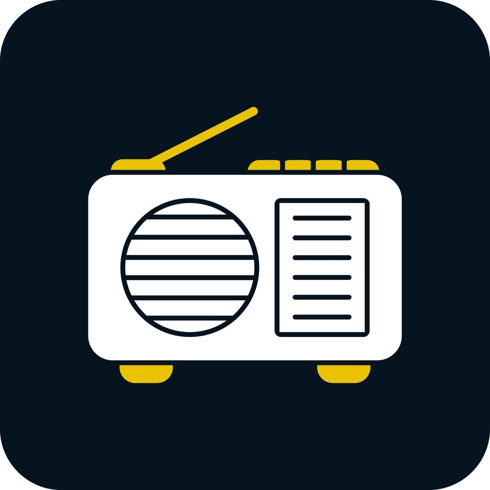 Radio Vector Icon Design