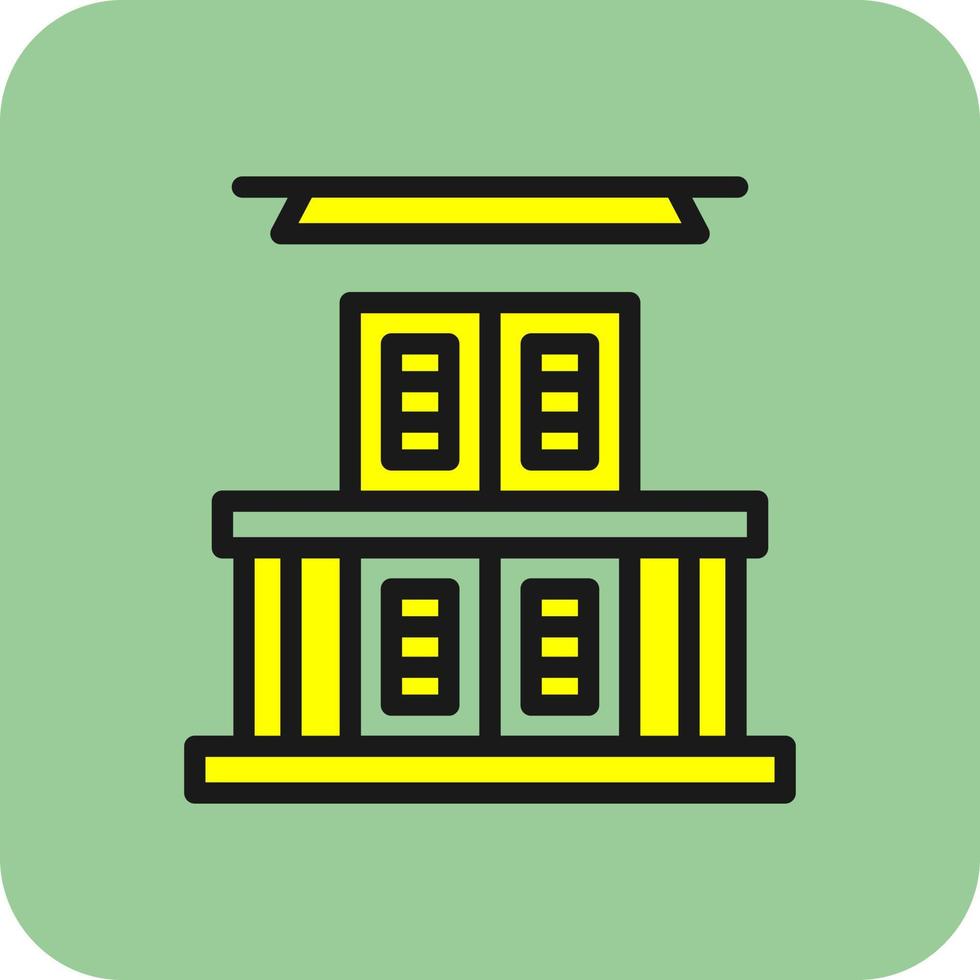 Balcony Vector Icon Design