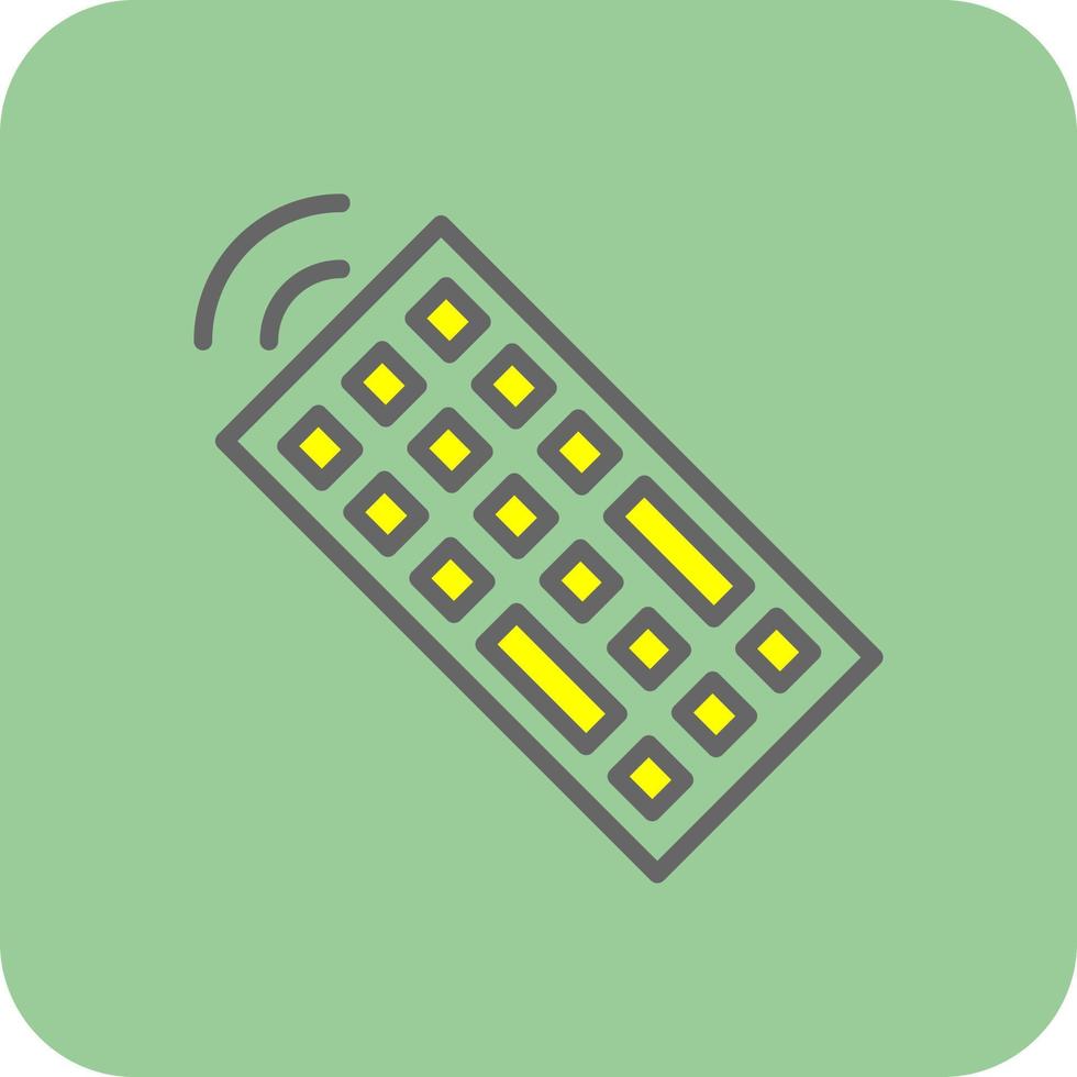 Remote Control Vector Icon Design