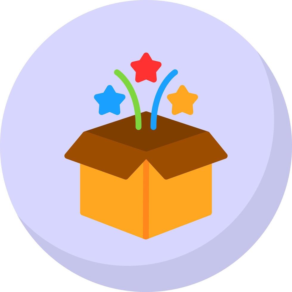 Magic Box Vector Icon Design