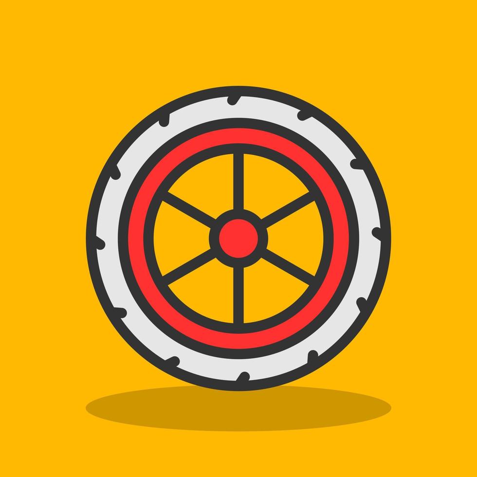 Tires Vector Icon Design