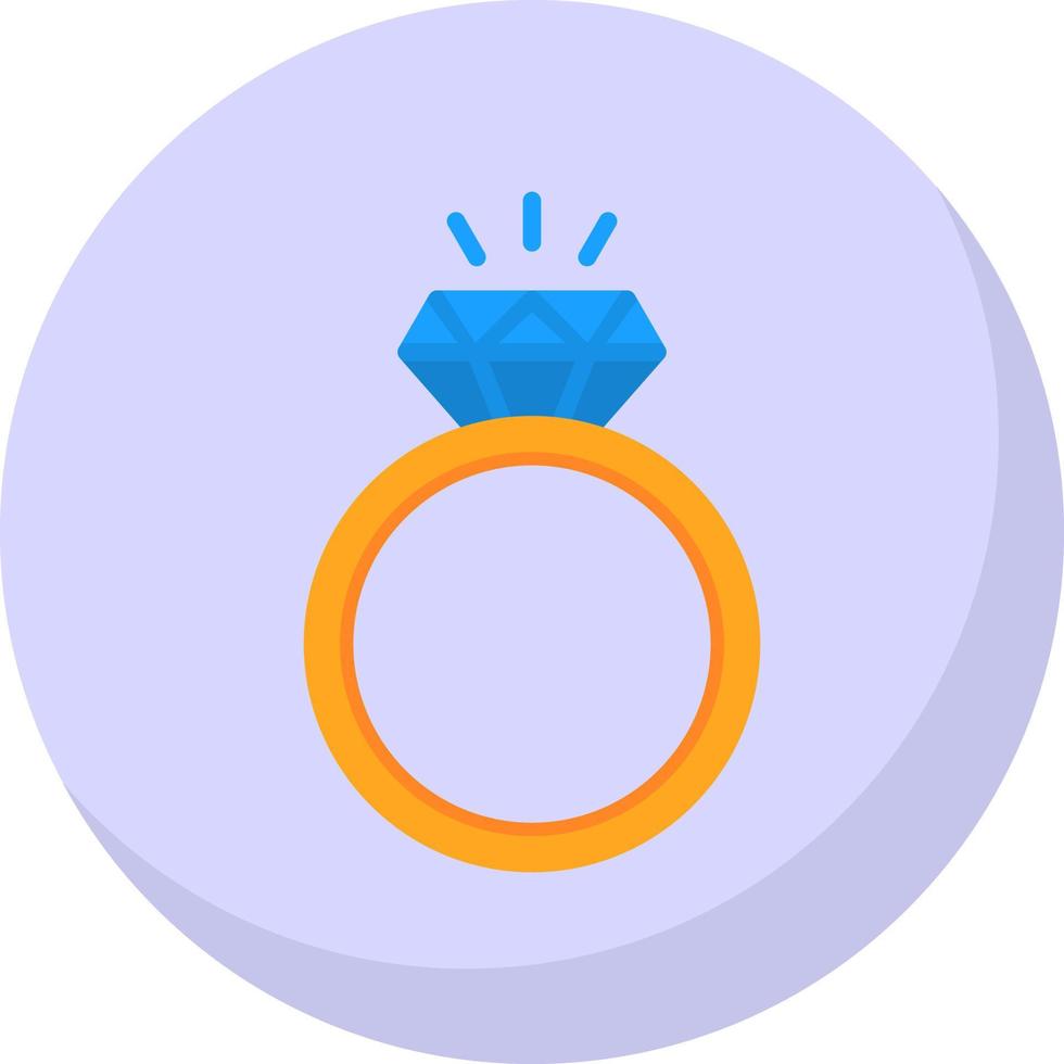 diseño de icono de vector de anillo