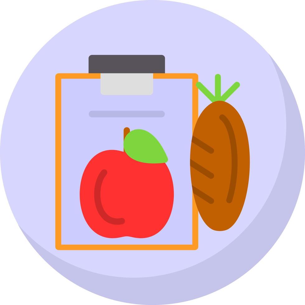 diseño de icono de vector de dieta