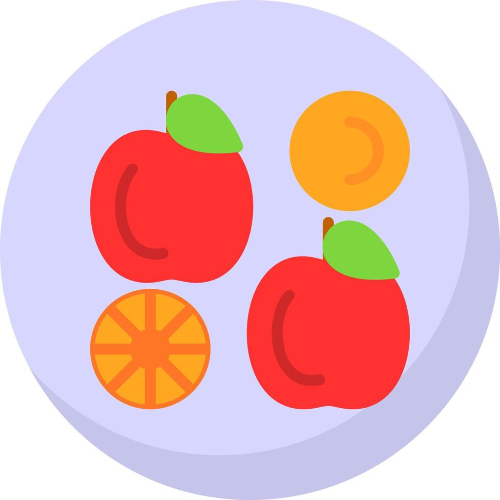 Healthy Eating Vector Icon Design